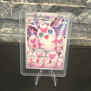 Pokémon Wigglytuff 105/094 Illustration Rare Holo from Phantasmal Flames 🔥 M/NM